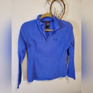 The North Face Blue Quarter-Zip Pullover